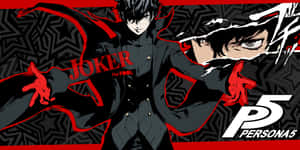 Joker: The Phantom Of The Rebellion In ‘persona 5’ Wallpaper