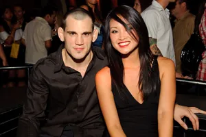 Jon Fitch And Fiancee Michele Cao Wallpaper