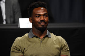 Jon Jones Small Smile Wallpaper