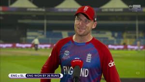 Jos Buttler England Cricket Tv Interview Wallpaper