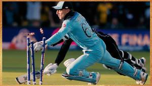 Jos Buttler Intense Gameplay Wallpaper