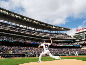 Jose Berrios And Thousands Wallpaper