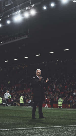 Jose Moutinho Clapping On Pitch Wallpaper