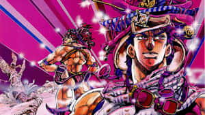 Joseph Joestar And Kars Jojo Manga Fanart Wallpaper