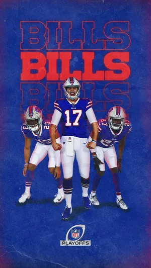 Josh Allen Bills 2020 Playoffs Wallpaper