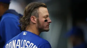 Josh Donaldson With Long Hair Wallpaper