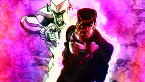 Josuke Summons Crazy Diamond Wallpaper