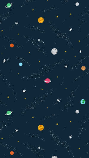 Journey Through The Mysterious Animated Space Wallpaper