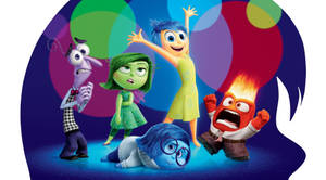 Joy And Emotions Inside Out Wallpaper