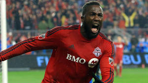 Jozy Altidore Ferocious Scream Wallpaper