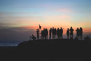 Jubilant Friendship Celebration Wallpaper