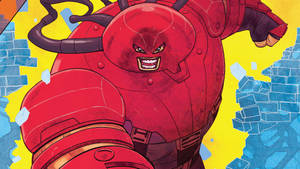 Juggernaut Comic Art Wallpaper