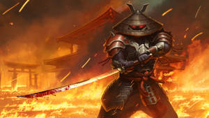 Juggernaut Wars Samurai Warrior Wallpaper
