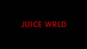 Juice Wrld 999 Red Text Wallpaper