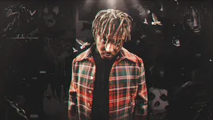 Juice Wrld Desktop Thick Dreadlocks Wallpaper