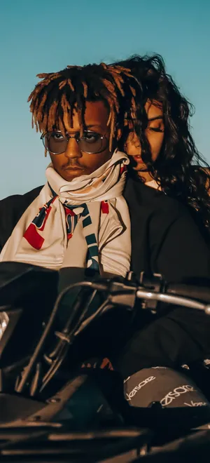 Juice Wrld With Girl Phone Wallpaper