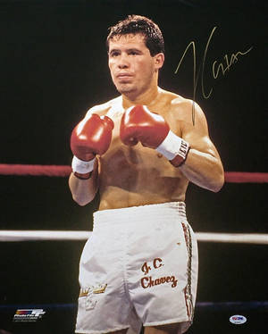 Julio Cesar Chavez Signature Wallpaper