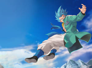 Jumping Broly Art Wallpaper