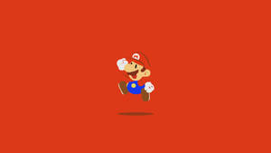 Jumping Into Action With Mario! Wallpaper