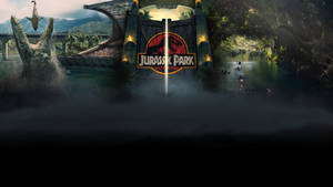 Jurassic Park's Lost World Illustration Wallpaper