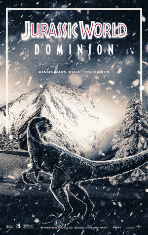 Jurassic World Dominion Winter Poster Wallpaper