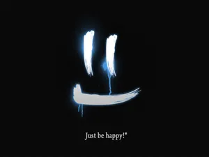 Just Be Happy Wallpaper