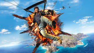 Just Cause 2 Big Explosion Wallpaper