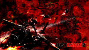 Just Cause 2 Red Poster Wallpaper