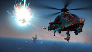 Just Cause 2 Sky Clash Wallpaper