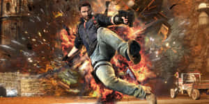 Just Cause3 Action Explosion Wallpaper