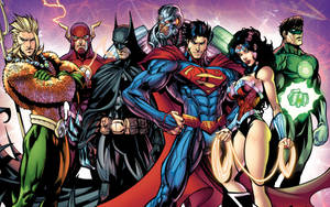 Justice League Comics Fanart Wallpaper