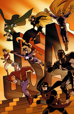 Justice Society Of America: Monument Point Wallpaper