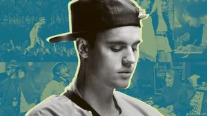Justin Bieber - A Collage Of Photos Of Him Wallpaper