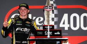 Justin Haley Coke Zero Sugar Champion Wallpaper