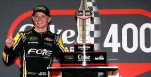 Justin Haley Coke Zero Sugar Champion Wallpaper