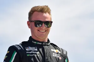Justin Haley In Style - Confidence Shining Through His Sunglasses Wallpaper
