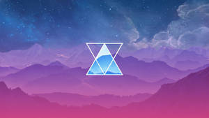 Justin Maller D Psychedelic Mountain Wallpaper