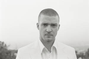Justin Timberlake Buzz-cut Hair Wallpaper