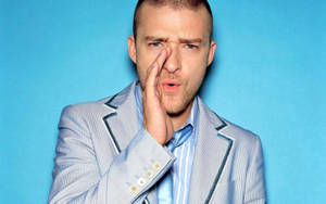 Justin Timberlake Whistling Wallpaper