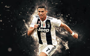 Juventus Team Cristiano Ronaldo Hd 4k Wallpaper