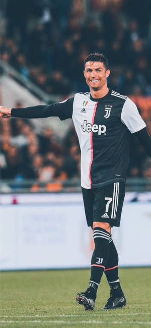 Juventus Team Cristiano Ronaldo Iphone Wallpaper