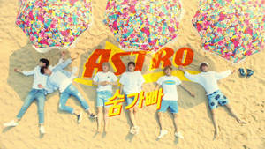 K Pop Boy Group Astro Wallpaper