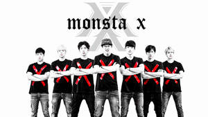 K Pop Boy Group Monsta X Wallpaper
