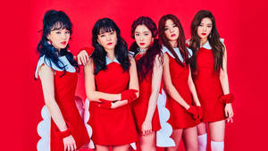 K Pop Girl Group Red Velvet Wallpaper