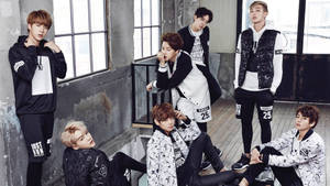 K Pop Group Bts For Star1 Wallpaper