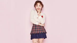 K Pop Idol Nayeon From Twice Wallpaper