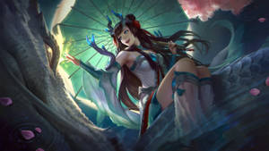 Kagura Water Lily From Mobile Legend Wallpaper