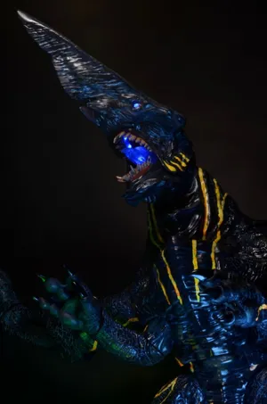 Kaiju Monster In The City Wallpaper