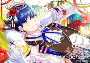 Kaito Blue Boy Vocaloid Desktop Wallpaper