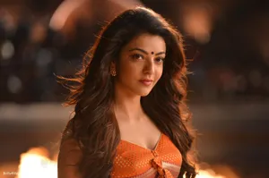 Kajal Aggarwal Goddess Photo Wallpaper